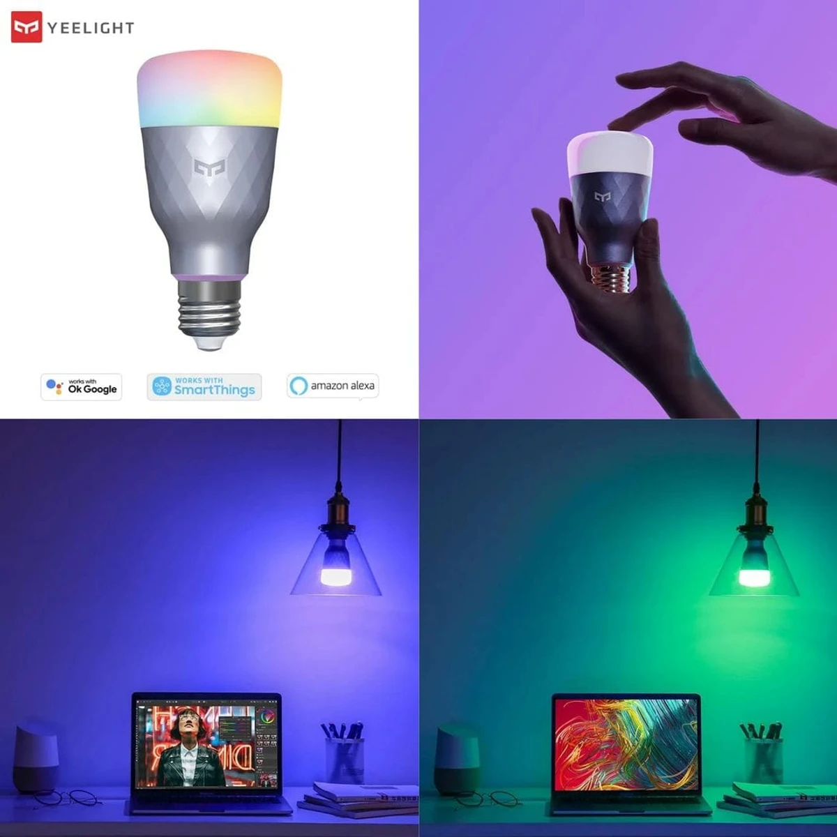 Xiaomi Yeelight Smart LED Bulb 1SE Color RGB Smart Bulb