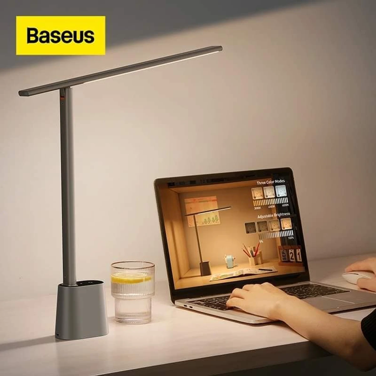 Baseus Smart Eye Series Rechargeable Folding Reading Desk Lamp (Smart Light )