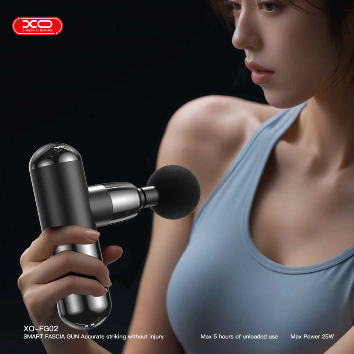 Smart Fascil Gun Massager Rechargeable.