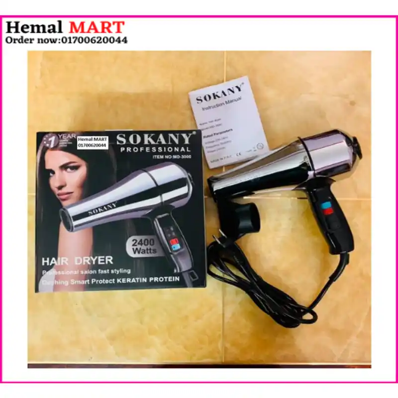 Sokany Professional Hair Dryer HS-3210