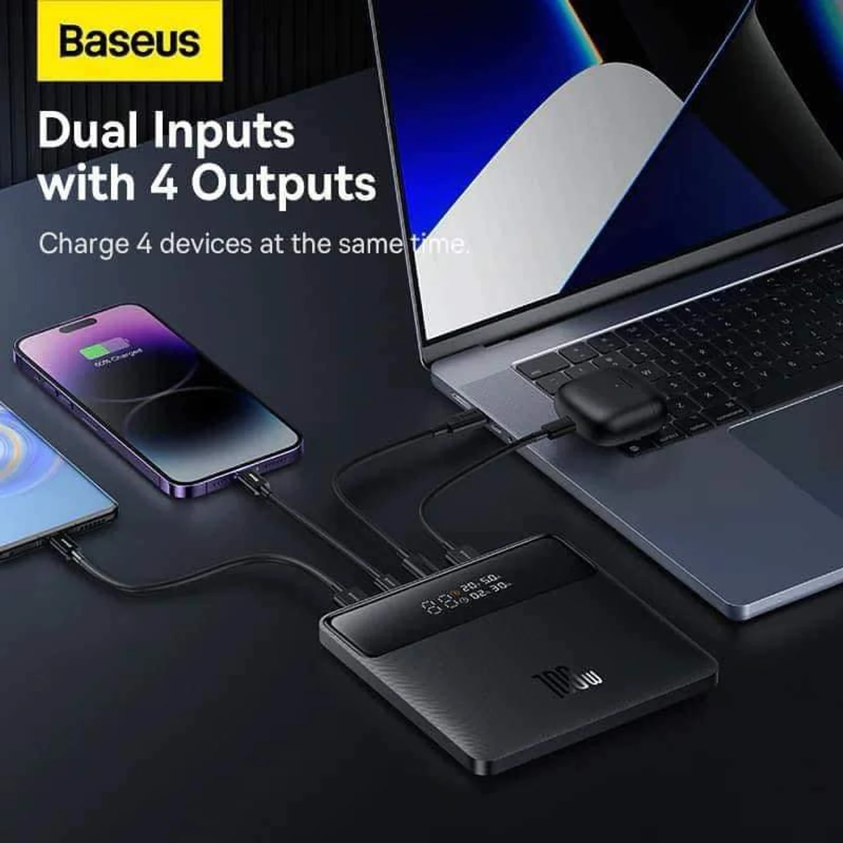 Baseus Blade HD Edition 100W 20000mAh Power Bank