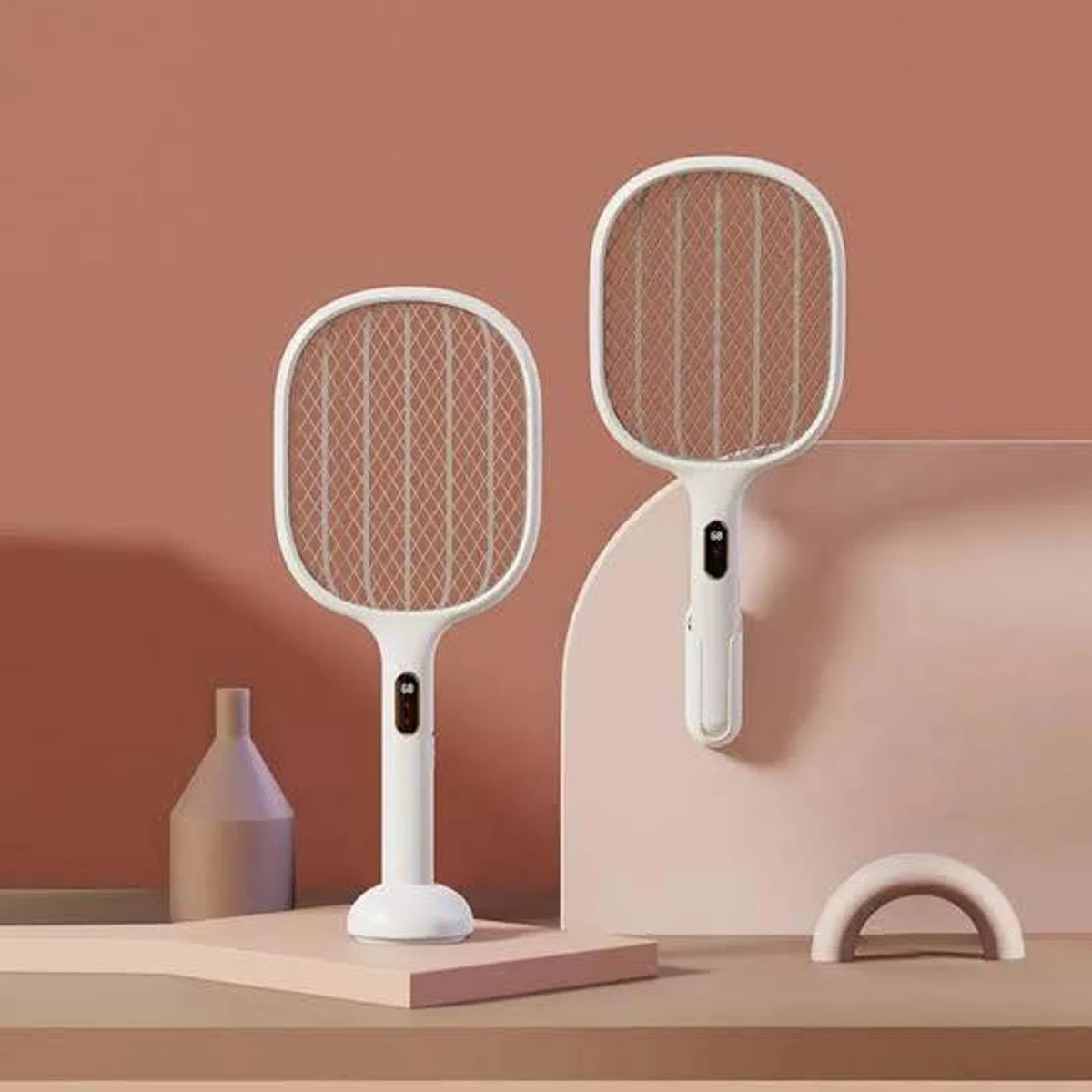 Qualitell Smart Digital Display Electric Mosquito Swatter S1