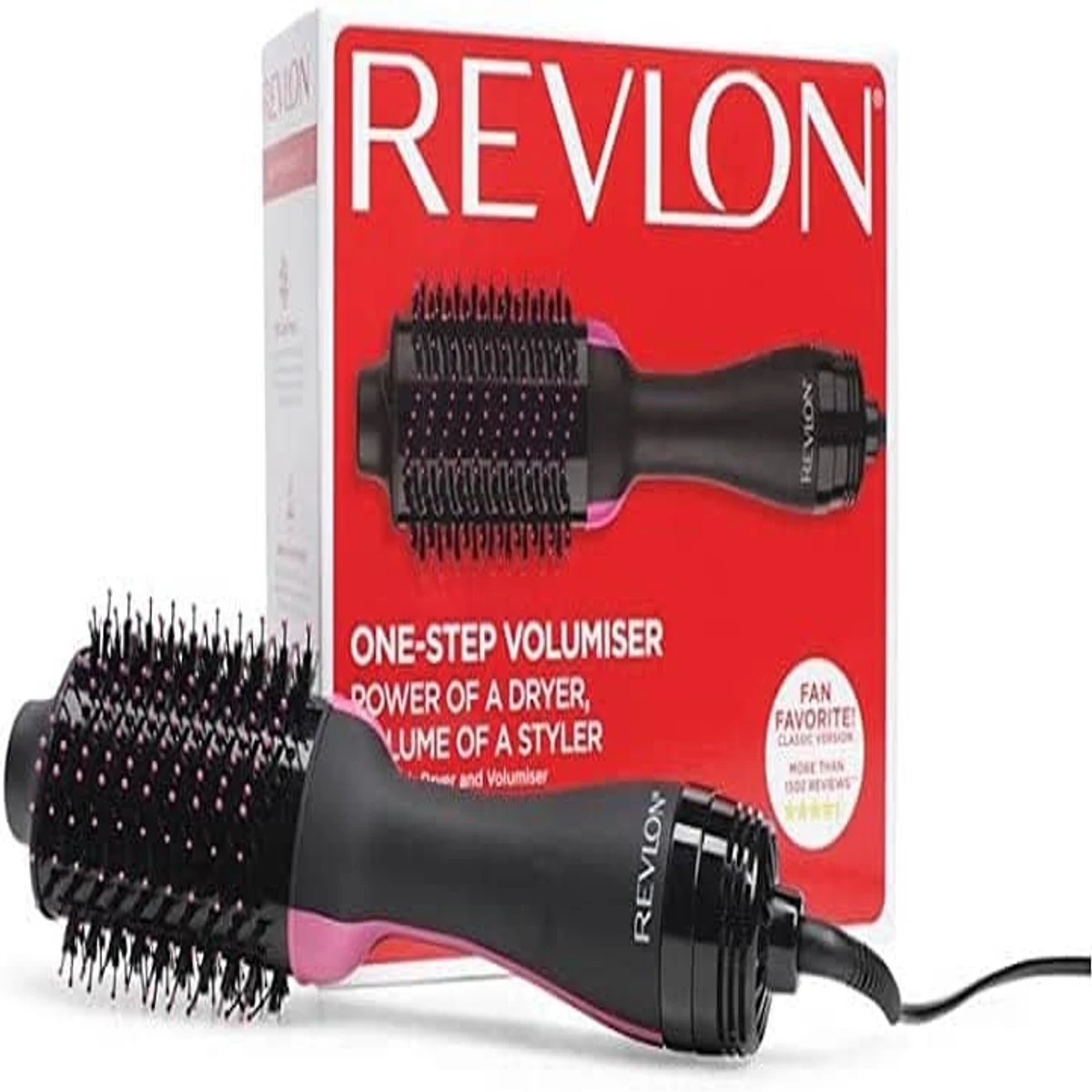 Revlon hair straightener brush