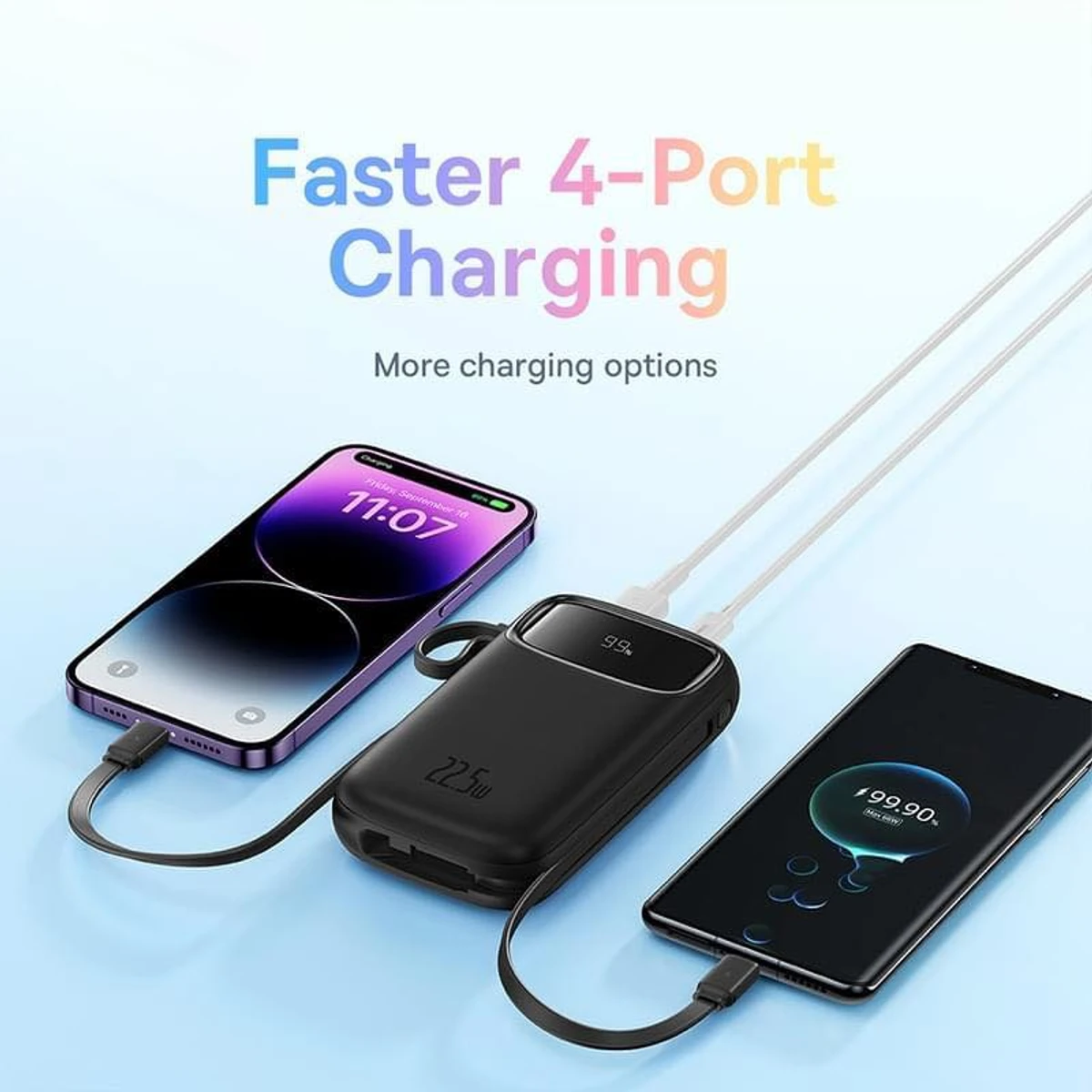 Faster 4port Charging