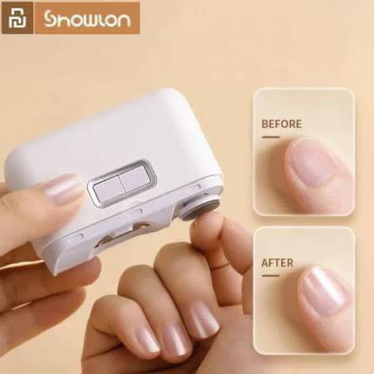 Electric Polishing Nail Clipper pro USB Rechargeable Nail Trimmer Electric Automatic Nail Clipper with Lighting